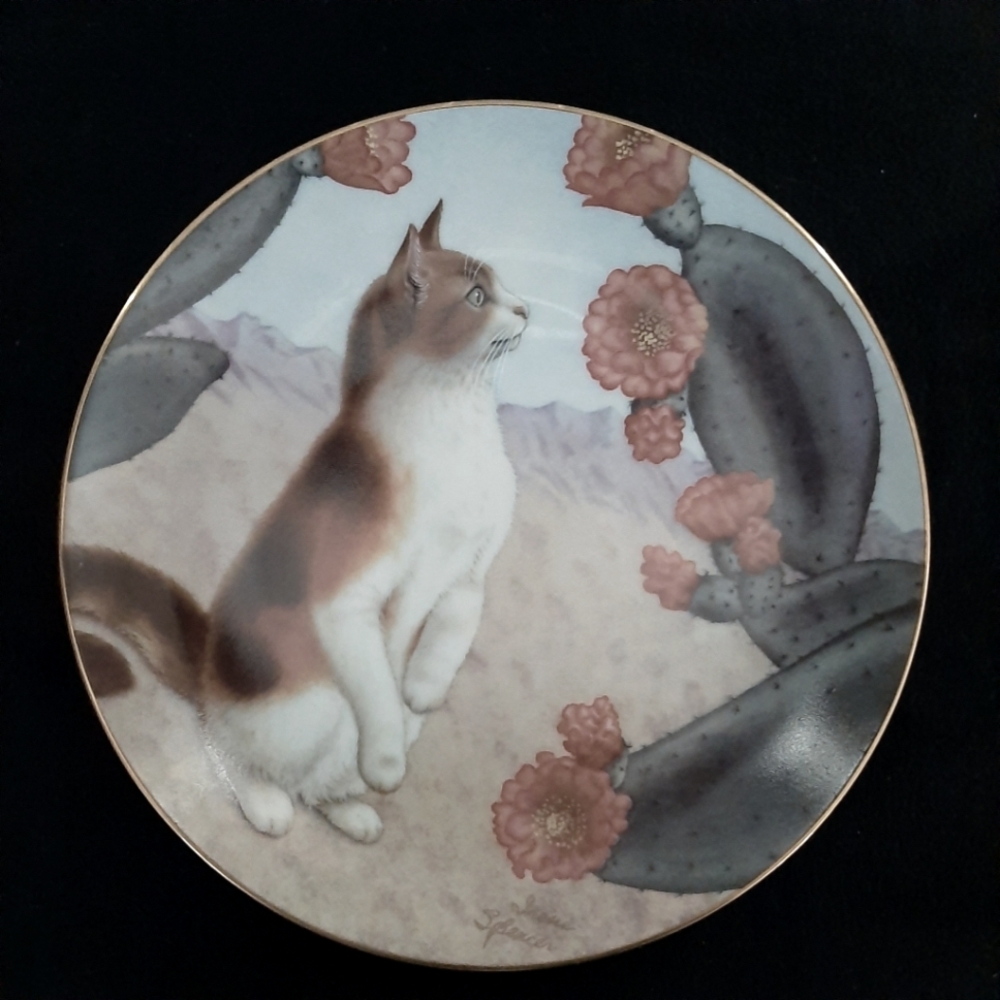 Collectable Plate "Faux Paw" Danbury Mint